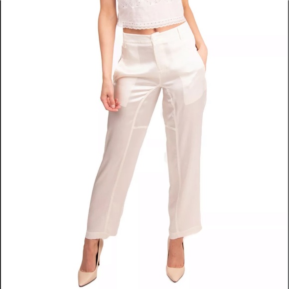 FINAL PRICE BLUMARINE Silk pant SWAROVSKI Elements - Picture 2 of 10